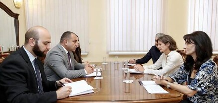 Սահմանադրական դատարանի նախագահն ու Երևանում Եվրոպայի խորհրդի գրասենյակը քննարկել են համագործակցության եզրերը