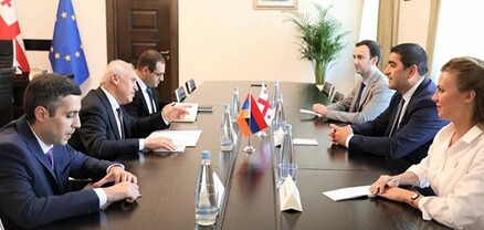 Վրաստանում ՀՀ դեսպանը հանդիպել է Վրաստանի խորհրդարանի նախագահին