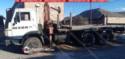 30-ամյա տղան վերամբարձ կռունկով բախվել է բարձր լարման էլեկտրական հոսանքի մալուխներին և տեղում մահացել․ shamshyan.com