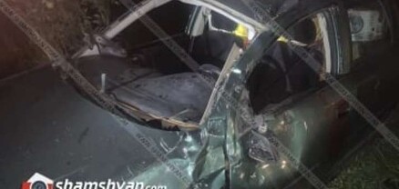 Opel-ը Տառերի պուրակի մոտ մի քանի պտույտ գլորվել է և հայտնվել դաշտում․ վիրավորներն ամուսիններ են․ shamshyan.com