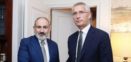 Փաշինյանը հանդիպել է ՆԱՏՕ-ի գլխավոր քարտուղար Յենս Ստոլտենբերգի հետ