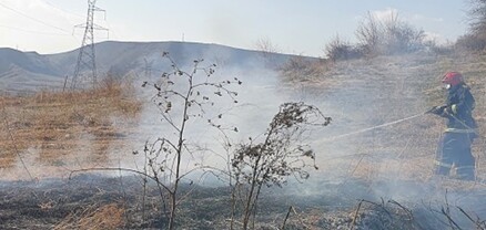Հրդեհ Վահագնի-Անտառամուտ ավտոճանապարհին