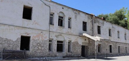 Վերակառուցվում է Արցախի «Անանիա Շիրակացու անվան ճեմարան» միջազգային գիտակրթական համալիրի շենքը