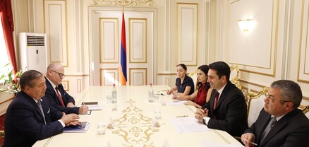 Ալեն Սիմոնյանն ընդունել է Միջազգային հանրապետական ինստիտուտի եվրասիական տարածաշրջանի տնօրենին