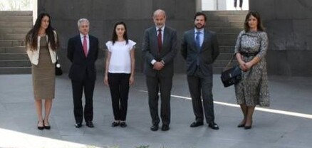 ՀՀ-ում Իսպանիայի նորանշանակ դեսպանն այցելել է Հայոց ցեղասպանության հուշահամալիր