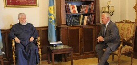 Արամ Ա կաթողիկոսը ՀՀ դեսպան Աթաբեկյանի հետ քննարկել են Հայաստանի և Լիբանանի ներկայիս կացությանն առնչվող հարցեր