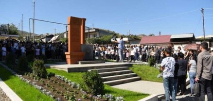 Ստեփանակերտում հուշաղբյուր է բացվել՝ ի հիշատակ արցախյան երեք պատերազմների զոհերի