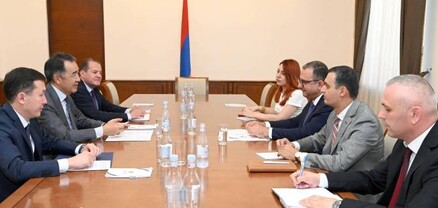 ՀՀ ֆինանսների նախարարն ընդունել է ԵՏՀ Կոլեգիայի անդամ-նախարար Բակիտժան Սագինտաեւին