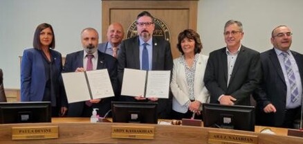 Դավիթ Բաբայանը մասնակցել է Մարտունի և Գլենդեյլ քաղաքների միջև բարեկամության հռչակագրի ստորագրմանը
