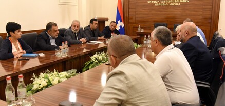 Արցախի ապագայի հարցը միայն Արցախում ապրողների խնդիրը չէ․ Ռուբեն Վարդանյանը հյուրընկալվել է ԱՀ ԱԺ-ում
