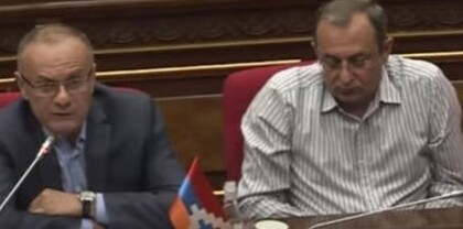 Սեյրան Օհանյանը, Արծվիկ Մինասյանը, Հայկ Մամիջանյանը ԱԺ դահլիճում են