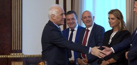 Նախագահն ընդունել է Բելգիայի խորհրդարանի Բելգիա-Հայաստան բարեկամական խմբի պատվիրակությանը