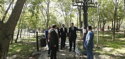 Քաղաքապետ Հրաչյա Սարգսյանն աշխատանքային շրջայց է կատարել Դավթաշեն և Աջափնյակ վարչական շրջաններում