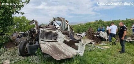 Ուշիի ոլորաններում 3 մարդու մահվան պատճառ դարձած ավտոպատահարի դեպքով կալանավորվել է բեռնատարի վարորդը