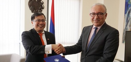 Ֆիլիպինների նորանշանակ դեսպանն իր հավատարմագրերն է հանձնել ՀՀ ԱԳ նախարարի տեղակալին