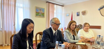 Արմավիր համայնքի ղեկավարն ընդունել է Ճապոնիայի դեսպանին