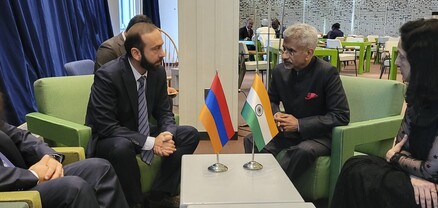 Արարատ Միրզոյանը հանդիպել է Հնդկաստանի ԱԳ նախարարի հետ