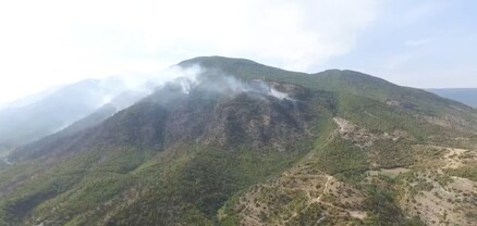 Իջևան քաղաքի գինու գործարանի մոտակայքում բռնկված հրդեհը դեռևս ամբողջությամբ չի մարվել