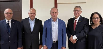 Ամերիկայի հայկական համագումարի համանախագահները հանդիպել են Ռոբերտ Քոչարյանի հետ
