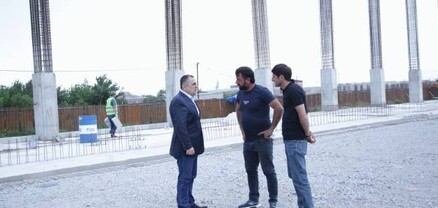 ՀՀ ԿԳՄՍ փոխնախարար Գիլոյանն անդրադարձել է մարզական կառույցների շինարարական աշխատանքներին