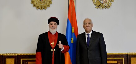 Նախագահ Վահագն Խաչատուրյանն ընդունել է Արևելքի ասորական եկեղեցու պատվիրակներին