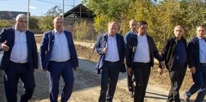 Տավուշի մարզպետը Նոյեմբերյանում հետևել է սուբվենցիոն ծրագրերով կատարվող աշխատանքների ընթացքին
