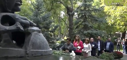 «Հայաստան» խմբակցության պատգամավորները ծաղիկներ խոնարհեցին Հոկտեմբերի 27-ի ահաբեկչության զոհերի հուշակոթողին