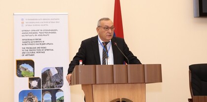 Այսօր Արցախը կանգնած է ոչ միայն մշակութային ժառանգության ոչնչացման վտանգների, այլև գոյաբանական սպառնալիքների առջև. Արթուր Թովմասյան