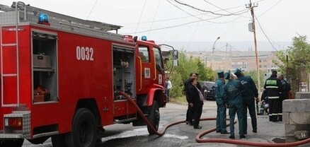 Հրդեհ է բռնկվել Վարդաշեն թաղամասի շենքերից մեկում