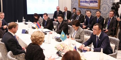 Ալեն Սիմոնյանը Սամարղանդում մասնակցել է ԵԱՏՄ անդամ պետությունների խորհրդարանների ղեկավարների հանդիպմանը