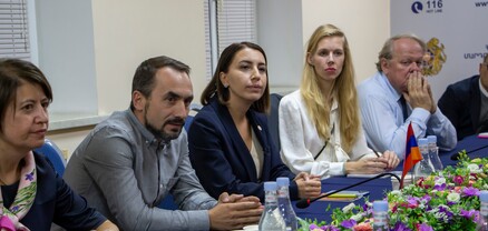 ՄԻՊ-ն ընդունել է ֆրանսիացի պաշտոնատար անձանց, լրագրողների ու իրավաբանների պատվիրակությանը