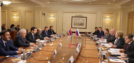 Ալեն Սիմոնյանը Վալենտինա Մատվիենկոյին է ներկայացրել ՀՀ-ի դեմ Ադրբեջանի զինված ագրեսիայի մանրամասները