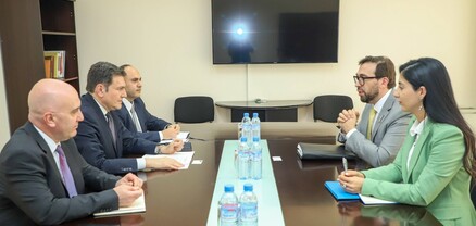 ՀՀ ԱԳ նախարարի տեղակալը ընդունել է Վրաստանում ՆԱՏՕ-ի Կապի գրասենյակի ղեկավարին