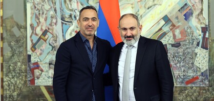 Նիկոլ Փաշինյանն ընդունել է ՖԻՖԱ-ի հիմնադրամի գործադիր տնօրեն Յուրի Ջորկաեֆին