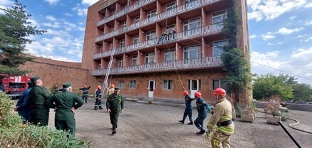 Եղեգնաձոր քաղաքում անցկացվել է ցուցադրական հատուկ տակտիկական ուսումնավարժություն