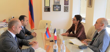 Գլխավոր հանձնակատարն ընդունել է Ֆրանսիայի դեսպան Անն Լյուոյին