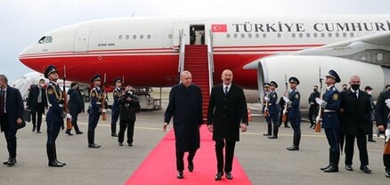 Թուրքիայի նախագահը մեկնել է Ադրբեջան