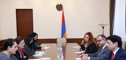 Տիգրան Խաչատրյանը ՅՈՒՆԻՍԵՖ-ի գործընկերների հետ քննարկել է երեխաներին ուղղված հանրային միջոցներին առնչվող հարցեր