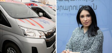 Շտապօգնության Երևանի պարկը թարմացվելու է Այրվածքաբանության ազգային կենտրոնի բակում կանգնած մեքենաներով