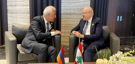 Նախագահ Վահագն Խաչատուրյանը հանդիպում է ունեցել Լիբանանի վարչապետի պաշտոնակատար Նաջիբ Միկաթիի հետ