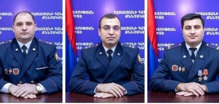 Արգիշտի Քյարամյանը Քննչական կոմիտի հատկապես կարևոր գործերի քննության գլխավոր վարչությունում 3 նոր նշանակում է արել