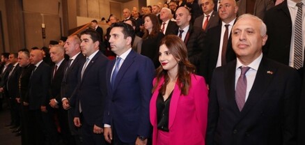 ՀՀ ԱԺ նախագահի պաշտոնական այցը Վրաստան մեկնարկել է դիվանագիտական հարաբերությունների խորհրդանշական միջոցառմամբ