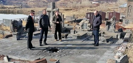 ՀՀ-ում Նիդեռլանդների դեսպանը Ջերմուկում ծանոթացել է ադրբեջանական ագրեսիայի հետևանքներին