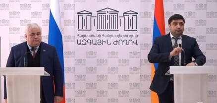 Համատեղ հայտարարություն. Վաղարշակ Հակոբյան եւ Կազբեկ Տայսաեւ