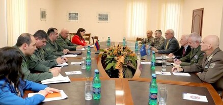 Գեներալ-մայոր Էդվարդ Ասրյանն ընդունել է ՆԱՏՕ-ի խորհրդատվական խմբին