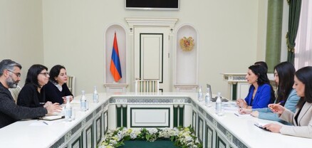 Գլխավոր դատախազի տեղակալ Անահիտ Մանասյանն ընդունել է ՅՈՒՆԻՍԵՖ-ի հայաստանյան գրասենյակի ներկայացուցիչներին
