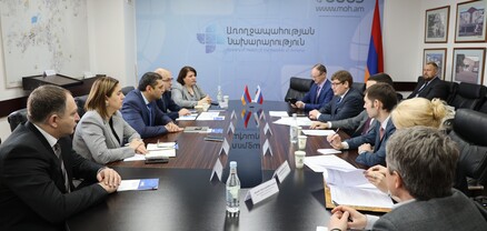 Առողջապահության փոխնախարարը Սվերդլովսկի մարզի փոխնահանգապետին է ներկայացրել համագործակցության հնարավոր ուղղությունները