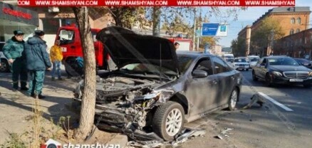 Վերաքննիչ քրեական դատարանի հարևանությամբ ավտոմեքենաներ են բախվել․ shamshyan.com