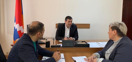ՎԻՎԱ բարեգործական հիմնադրամի ներկայացուցիչների հետ քննարկվել են Արցախի առողջապահական համակարգին վերաբերող հարցեր
