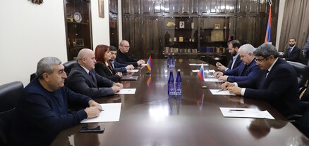 Քննարկվել են ՌԴ Կուրսկի և Ուլյանովսկի երկրամասերի հետ Շիրակի մարզի համագործակցությունը ամրապնդելուն վերաբերող հարցեր